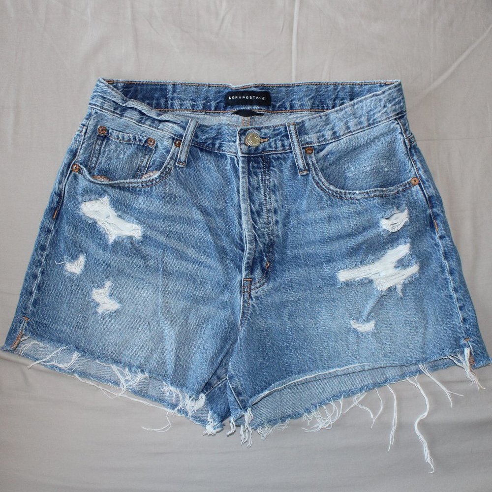 Aeropostale Shorts 90's High Rise Cut-off